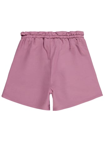 Civil Girls Beli Lastikli Cepli 6-9 Yaş Şort - Pembe