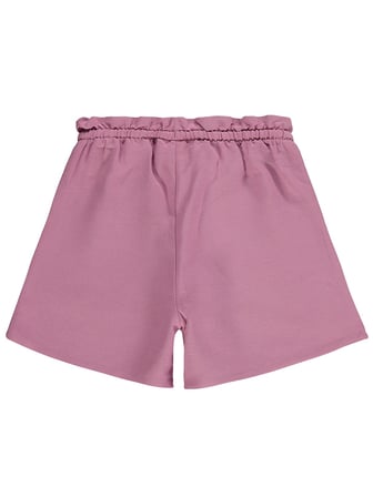 Civil Girls Beli Lastikli Cepli 2-5 Yaş Şort - Pembe