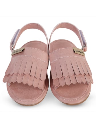 Civil Girls Püsküllü 26- Sandalet - Pembe
