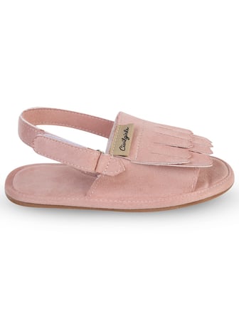 Civil Girls Püsküllü 26- Sandalet - Pembe