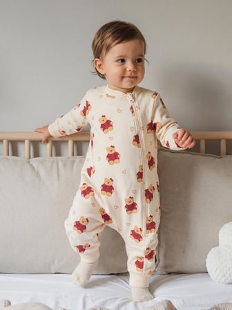 Civil Baby Ayı Empirme 1.2 TOG  Uyku Tulumu - Bej