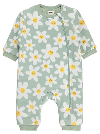 Civil Baby Çiçek Empirme 2.5 TOG  Uyku Tulumu - Yeşil