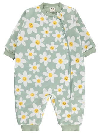 Civil Baby Çiçek Empirme 2.5 TOG  Uyku Tulumu - Yeşil