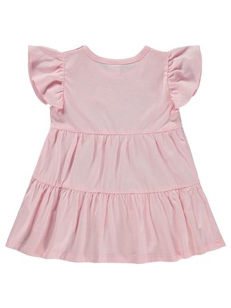 Civil Baby Zürafa Lase Nakış 6-18 Ay Elbise - Pembe