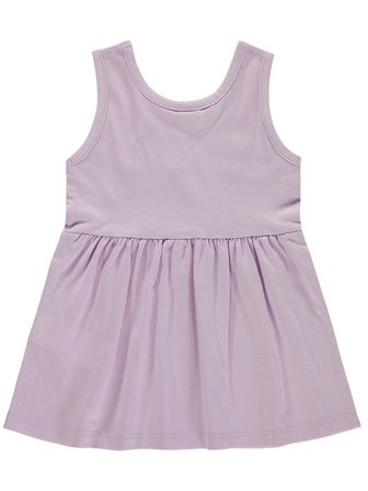 Civil Baby Flamingo Nakış 6-18 Ay Elbise - Lila
