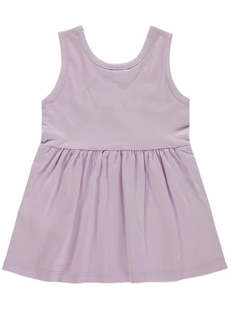 Civil Baby Flamingo Nakış 6-18 Ay Elbise - Lila
