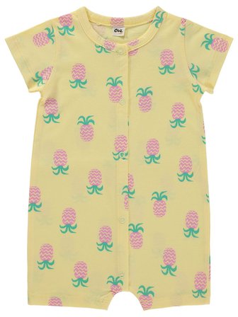 Civil Baby Ananas Empirme 6-18 Ay Tulum - Sarı