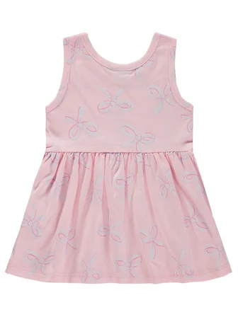 Civil Baby Fiyonk Empirme 6-18 Ay Elbise - Pembe