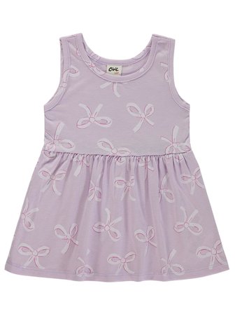 Civil Baby Fiyonk Empirme 6-18 Ay Elbise - Lila