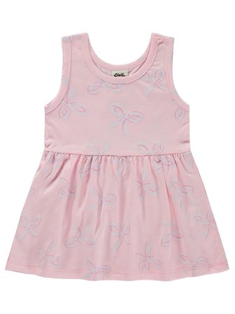 Civil Baby Fiyonk Empirme 6-18 Ay Elbise - Pembe