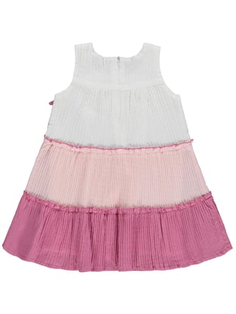 Civil Girls Fiyonklu 2-5 Yaş Elbise - Pembe