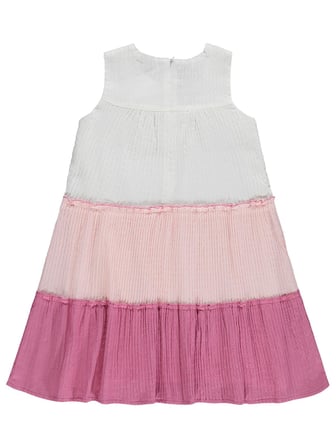 Civil Girls Fiyonklu 6-9 Yaş Elbise - Pembe