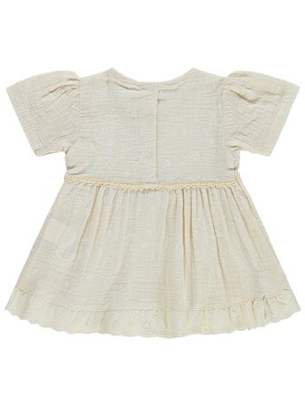 Civil Baby Fiyonklu 6-18 Ay Elbise - Bej