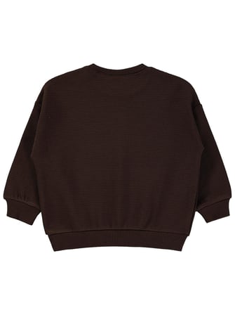 Civil Baby Basic 6-18 Ay Sweatshirt - Kahverengi
