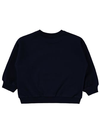 Civil Baby Teddy Bear Baskılı 6-18 Ay Sweatshirt - Lacivert