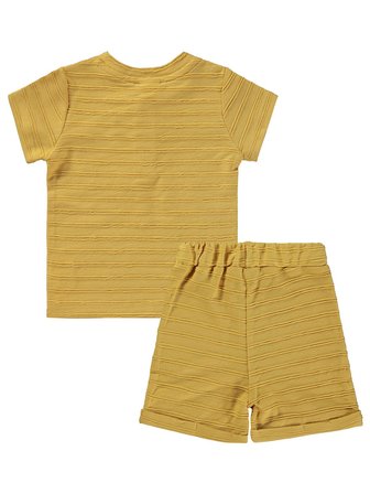 Civil Baby Jakarlı 6-18 Ay Takım - Hardal
