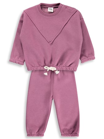 Civil Baby Basic 6-18 Ay Takım - Lila