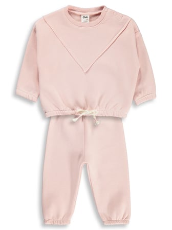 Civil Baby Basic 6-18 Ay Takım - Pembe