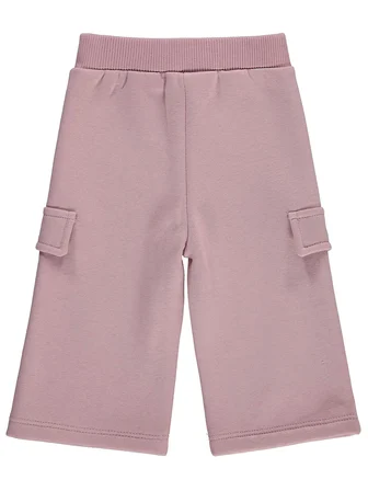 Civil Baby Çiçek Nakışlı Basic Kargo 6-18 Ay Eşofman Altı - Lila