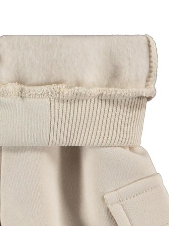 Civil Baby Çiçek Nakışlı Basic Kargo 6-18 Ay Eşofman Altı - Bej