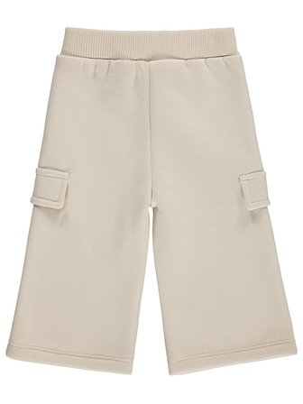 Civil Baby Çiçek Nakışlı Basic Kargo 6-18 Ay Eşofman Altı - Bej