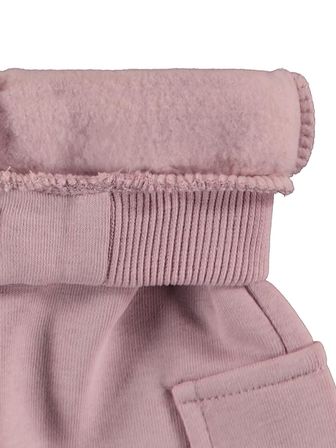 Civil Baby Çiçek Nakışlı Basic Kargo 6-18 Ay Eşofman Altı - Lila