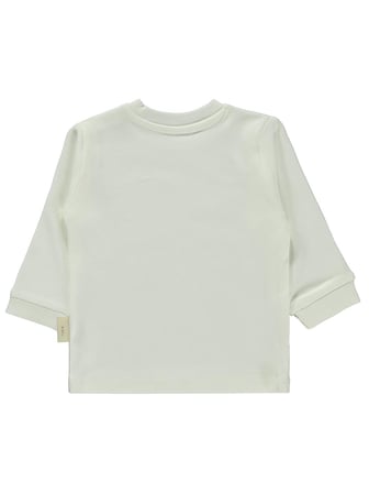 Civil Baby Organik Pamuklu 1-9 Ay Sweatshirt - Ekru