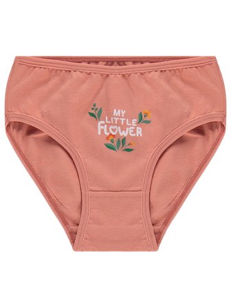 Civil Girls Kız Çocuk Flower 2-12 Yaş 2'li Külot - Standart