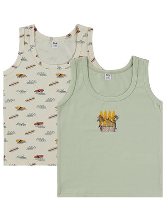 Civil Boys Erkek Çocuk Surf 2-12 Yaş 2'li Atlet - Standart