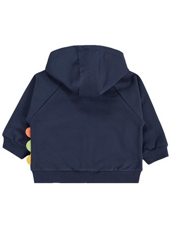 Civil Baby Dinozor Baskılı 6-18 Ay Hırka - Mavi