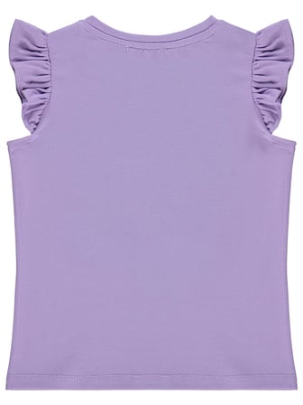 Civil Girls Unicorn Baskılı 2-5 Yaş Tişört - Lila