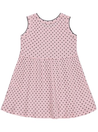 Civil Girls Puantiyeli 2-5 Yaş Elbise - Pembe