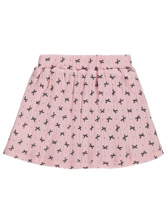 Civil Girls Fiyonk Desenli 2-5 Yaş Etek - Pembe