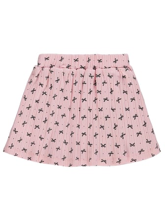 Civil Girls Fiyonk Desenli 2-5 Yaş Etek - Pembe