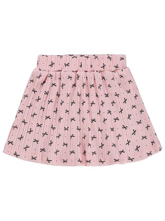 Civil Girls Fiyonk Desenli 2-5 Yaş Etek - Pembe