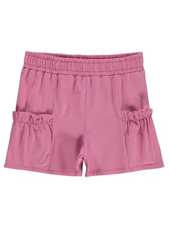 Civil Girls Torba Cep Detaylı 6-9 Yaş Şort - Pembe