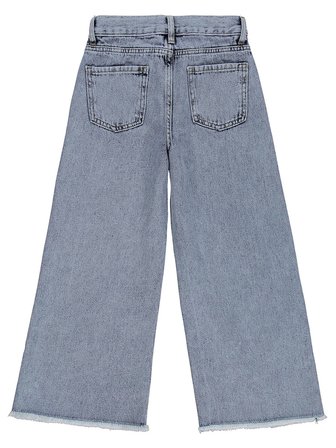 Civil Girls Kalpli 6-9 Yaş Pantolon Kot - Mavi