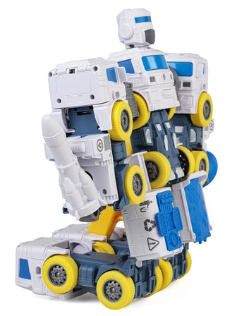 Can Oyuncak Ufo Transformers - Mavi Standart