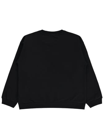 Civil Girls Basic 10-13 Yaş Sweatshirt - Siyah