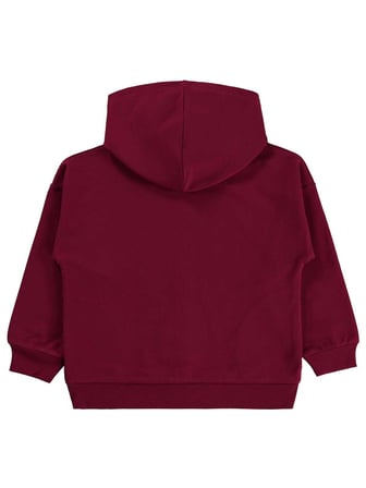 Civil Girls Basic 6-9 Yaş Hırka - Bordo