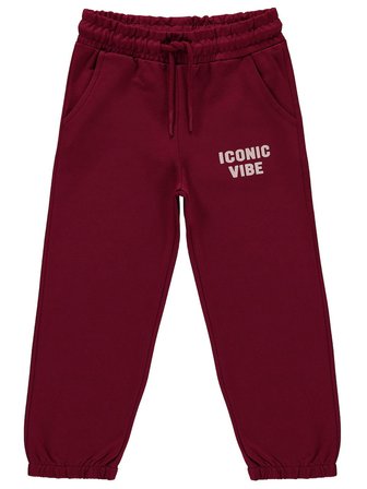 Civil Girls Basic 2-5 Yaş Eşofman Altı - Bordo
