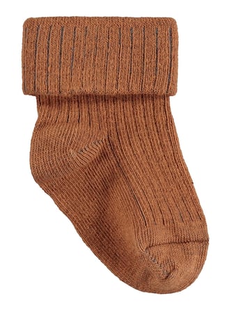 Civil Baby Premium Basic Kıvrık 3'lü 6- Bebek Erkek Çorap Set