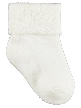Civil Baby Basic Kıvrık Havlu 6- 3'lü Bebek Kız Çorap Set