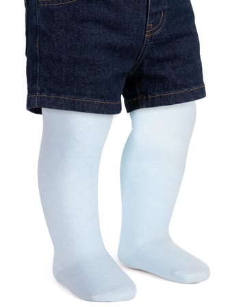 Civil Baby Düz 6- Bebek Erkek Külotlu Çorap - Mavi