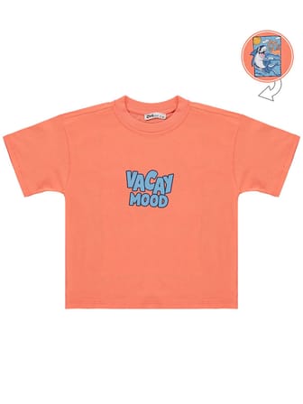 Civil Boys Vacay Mood 2-5 Yaş Tişört - Pembe