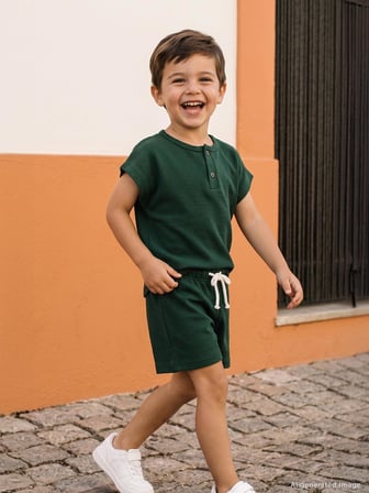 Civil Boys Dokulu 2-5 Yaş Takım - Yeşil