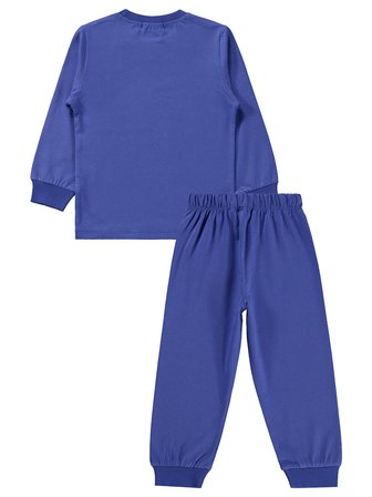 Civil Boys Astronot Baskılı 2-5 Yaş Pijama Takımı - Mavi