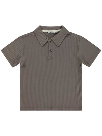 Civil Boys Polo Yaka Kaşkorse 6-9 Yaş Tişört - Kahverengi