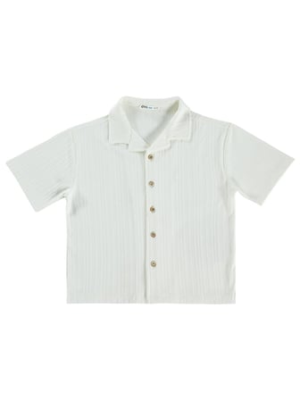 Civil Boys Tatil Yaka 10-13 Yaş Gömlek - Beyaz