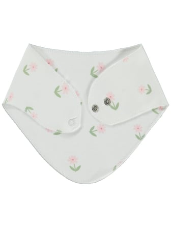 Civil Baby Çiçek Empirme Mama Önlüğü - Pembe
